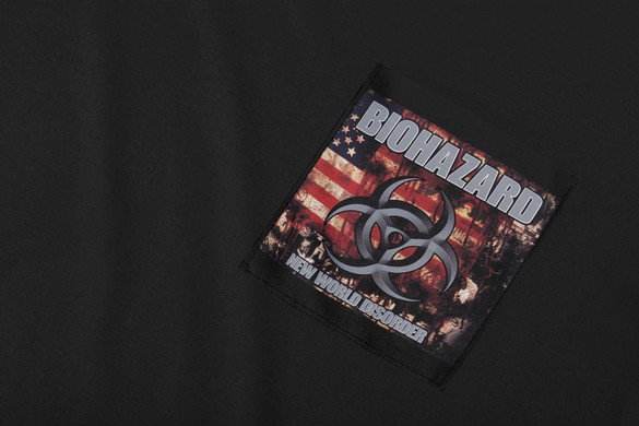 Koszulka z kieszonką Biohazard
