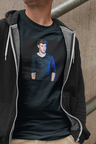 Koszulka z naszywką Shawn Mendes 03