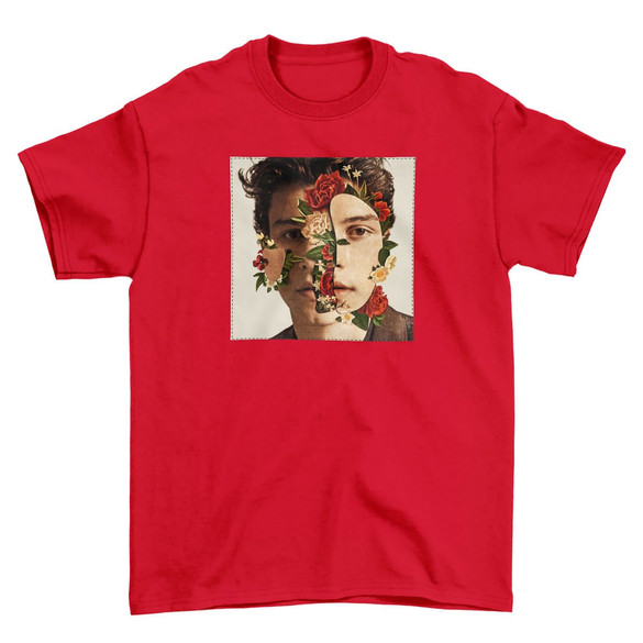 Koszulka z naszywką Shawn Mendes light