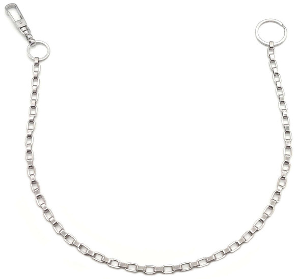 Łańcuch do spodni Ładny MODNY Srebrny 07