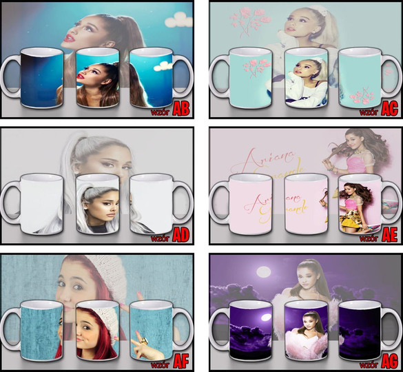 ARIANA GRANDE Poduszka + Kubek + Imię Gratis ZESTAW PREZENT