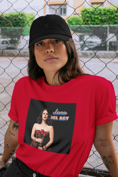 Koszulka z naszywką LANA DEL REY 