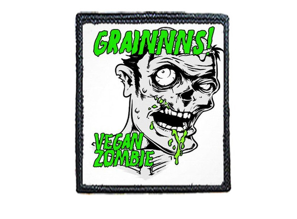 Naszywka VEGAN ZOMBIE