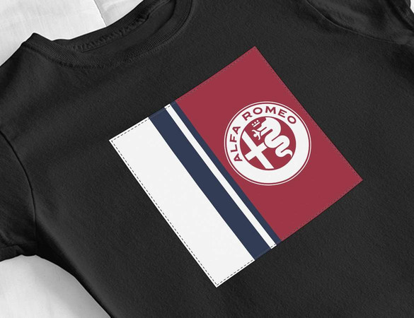 Bluzka damska z naszywką Alfa Romeo 02