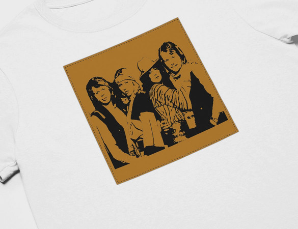 Koszulka z naszywką  ABBA band