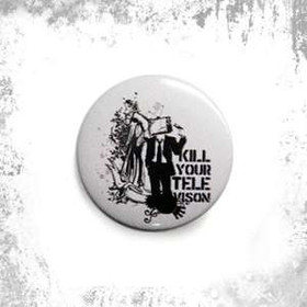 Przypinka KILL YOUR TELEVISION