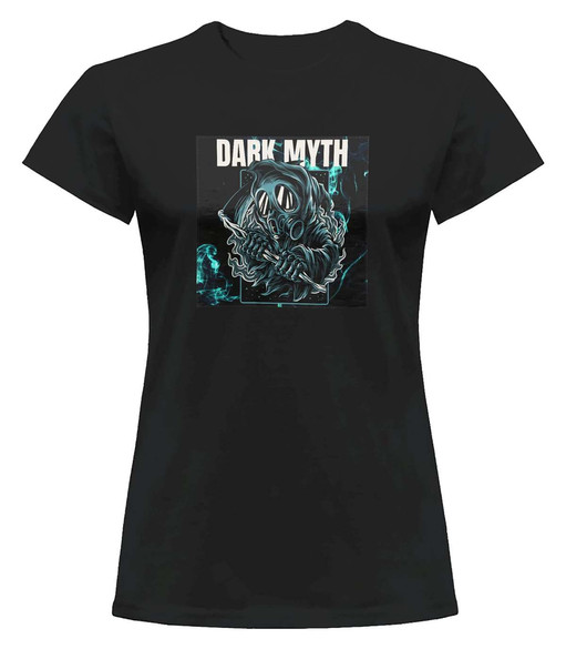 Bluzka damska z naszywką DARK MYTH