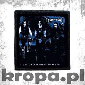 Naszywka IMMORTAL - SONS OF NORTHERN DARKNESS