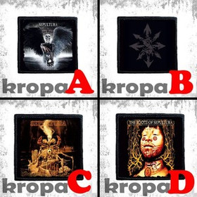Naszywka SEPULTURA 10 x 10 cm  Dużo Wzorów!