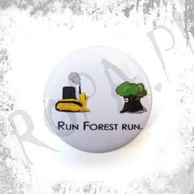 Przypinka RUN FOREST RUN