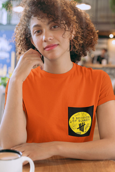 Koszulka z kieszonką 5 SECONDS 1