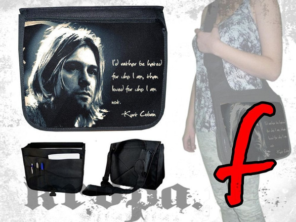 Torba szkolna na ramię NIRVANA