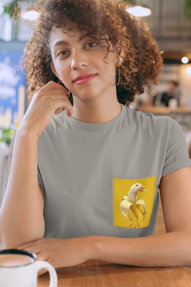 Koszulka z kieszonką BANANA DUCK