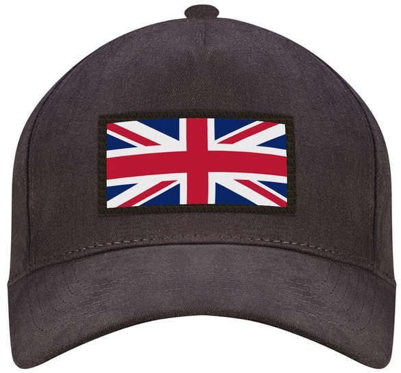 Czapka FLAGA UK bejsbolówka z naszywką