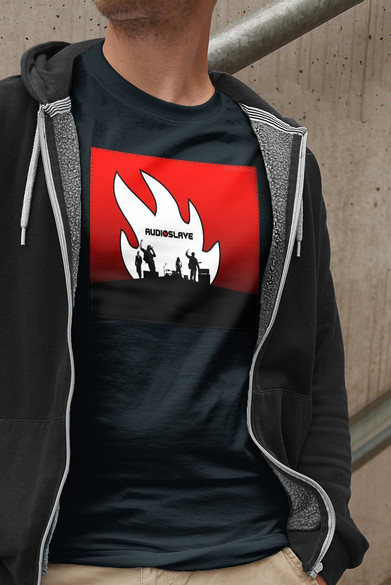 Koszulka z naszywką Audioslave 02