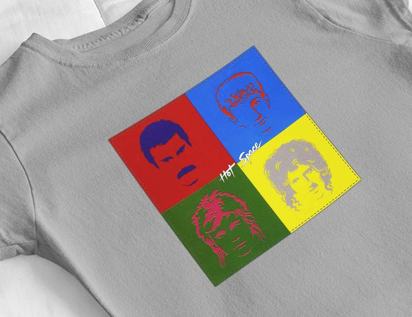 Bluzka damska z naszywką Queen Hot Space 01