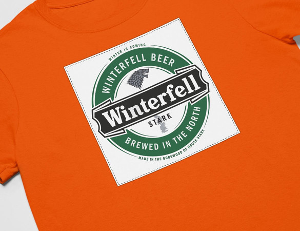 Koszulka z naszywką Game of Thrones Beer