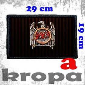 Naszywka duża na ubranie SLAYER