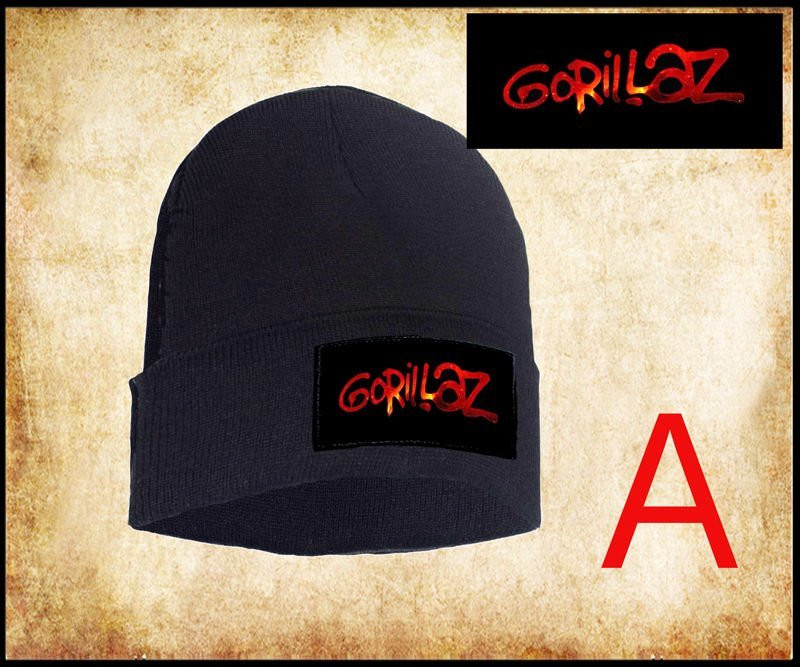 Czapka zimowa z naszywką GORILLAZ