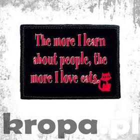 Naszywka THE MORE I LEARN...