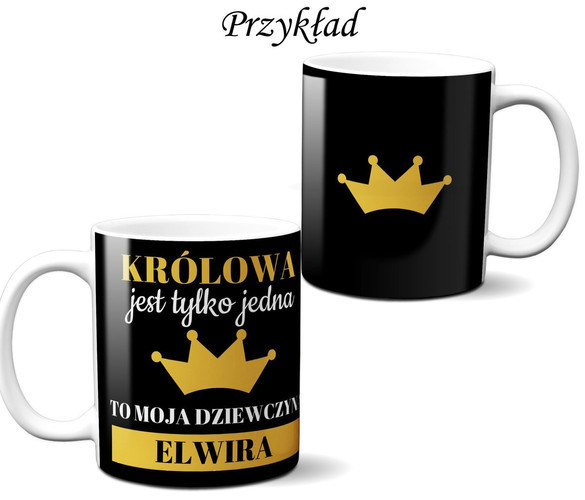 Kubek na Walentynki DODAJ NAPIS!