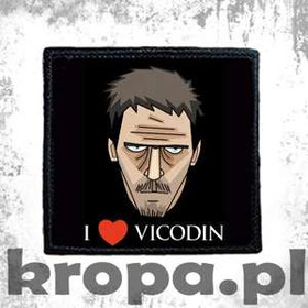 Naszywka I LOVE VICODIN 02