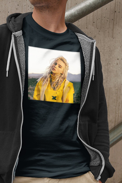 Koszulka z naszywką Billie Eilish 07