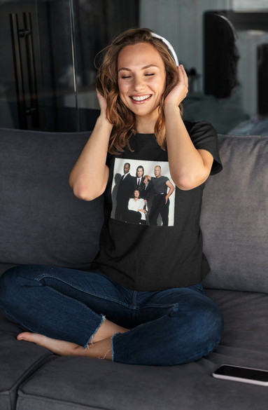 Bluzka damska z naszywką Pulp Fiction Squad 02