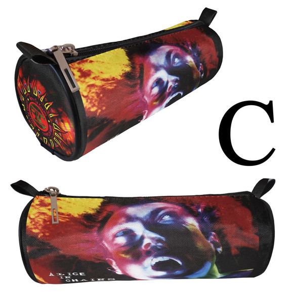 ALICE IN CHAINS Piórnik szkolny tuba WZORY