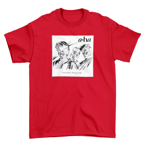 Koszulka z naszywką A-HA Living..