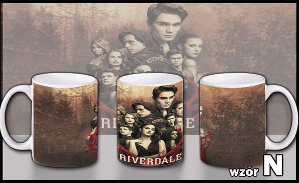 KUBEK RIVERDALE SERPENTS WZORY PREZENT