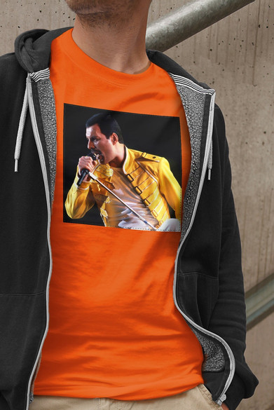 Koszulka z naszywką Queen Freddie Mercury 3