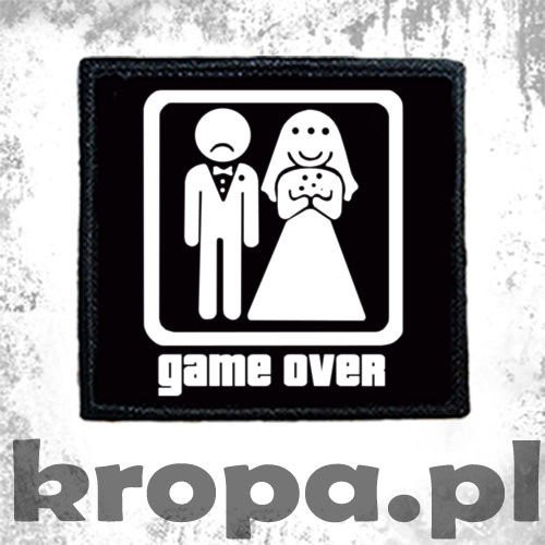 Naszywka GAME OVER