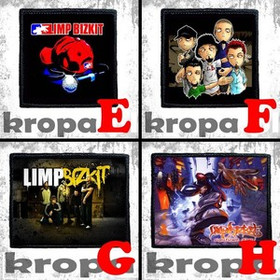 Naszywka LIMP BIZKIT 8 X 8 cm Dużo Wzorów!