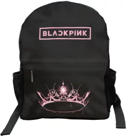 Plecak szkolny BlackPink pink crown The Album cover