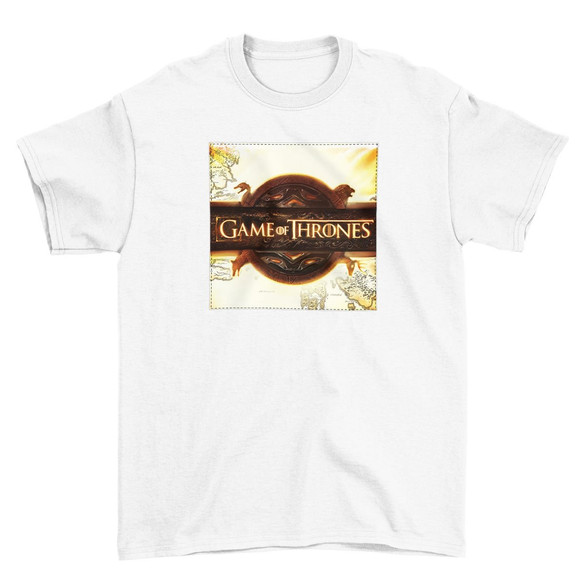 Koszulka z naszywką Game of Thrones logo