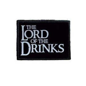 Naszywka  THE LORD OF THE DRINKS