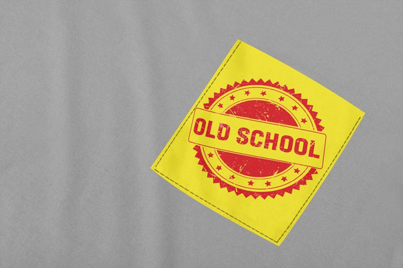 Koszulka z kieszonką OLD SCHOOL