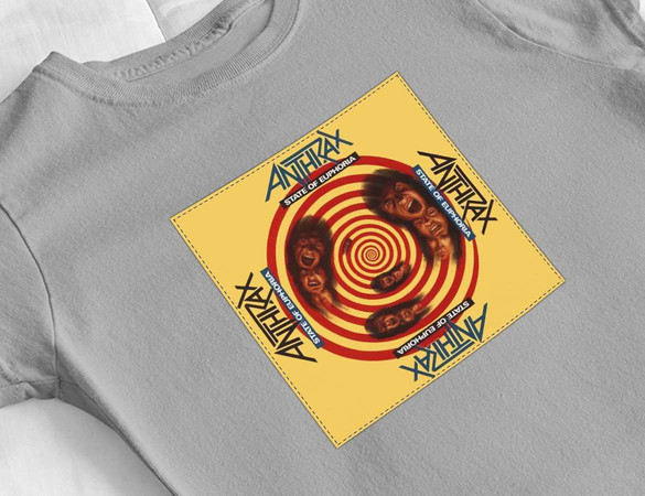 Bluzka damska z naszywką Anthrax State of...