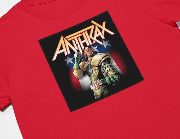 Koszulka z naszywką Anthrax 02