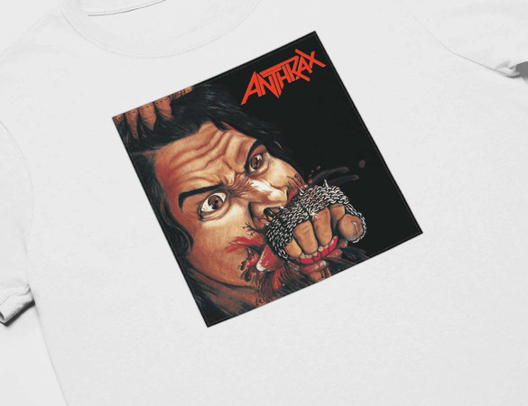 Koszulka z naszywką Anthrax Fistful of..