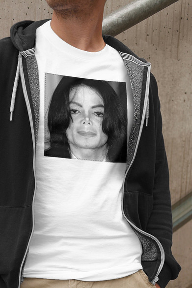 Koszulka z naszywką Michael Jackson 06