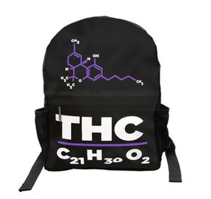Plecak Szkolny THC TRAWKA/ WEED Dodaj napis!