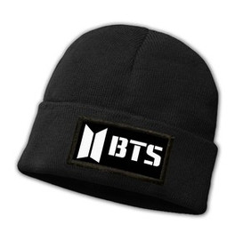 Czapka zimowa z naszywką BTS K-POP LOGO 05