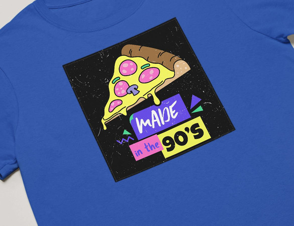 Koszulka z naszywką Made in the 90's