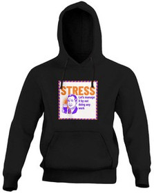 Bluza z naszywką STRESS