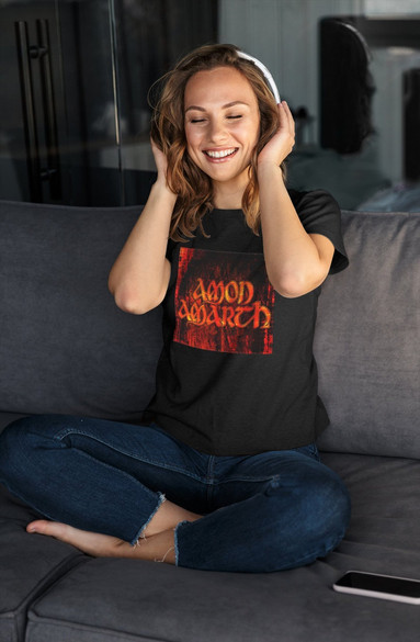 Bluzka damska z naszywką Amon Amarth logo