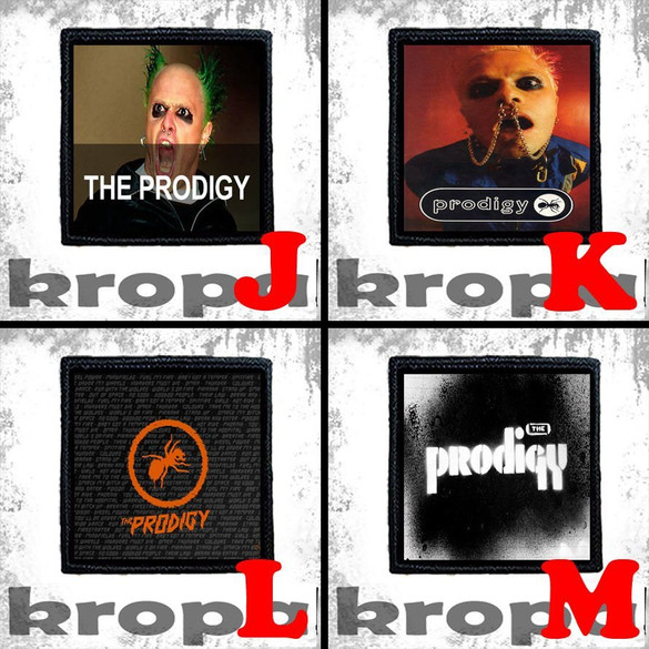 Naszywka THE PRODIGY 8 X 8 cm