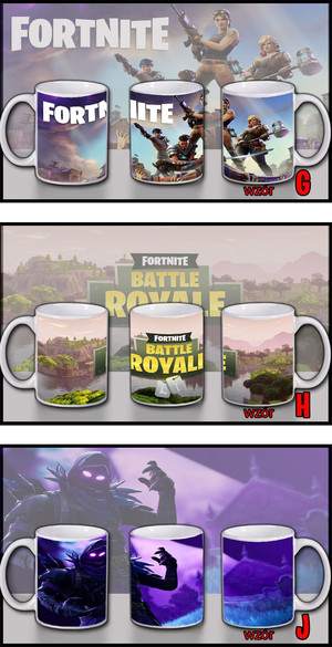 Kubek FORTNITE 33 wzory + imię gracza GRATIS
