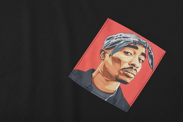 Koszulka z kieszonką TUPAK 01